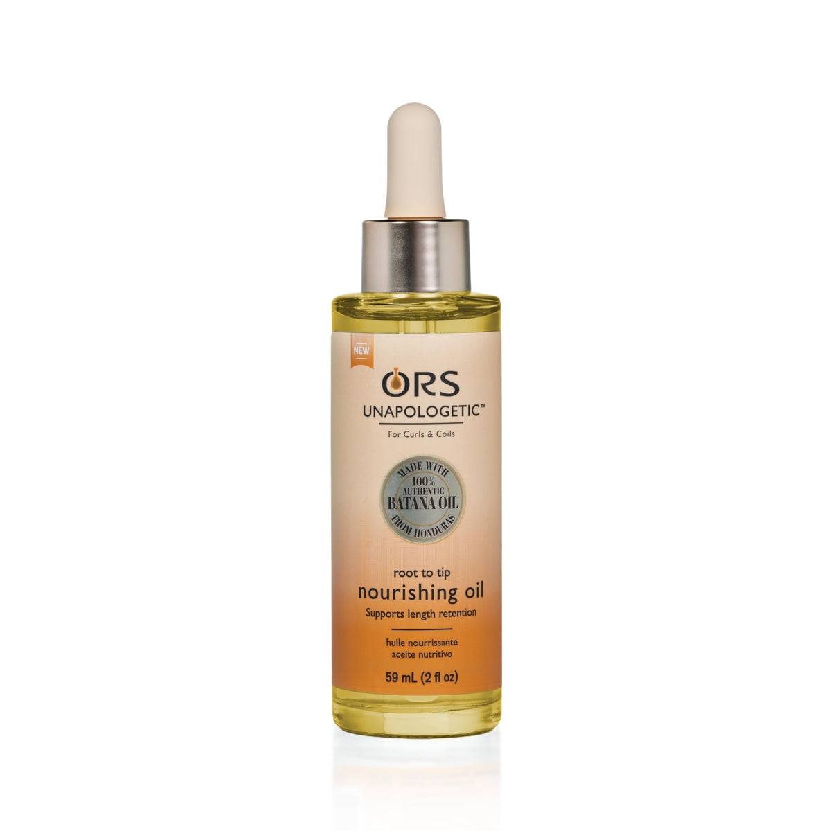 ORS front packaging showing compact 2 ounce bottle and brand clarity for easy selection