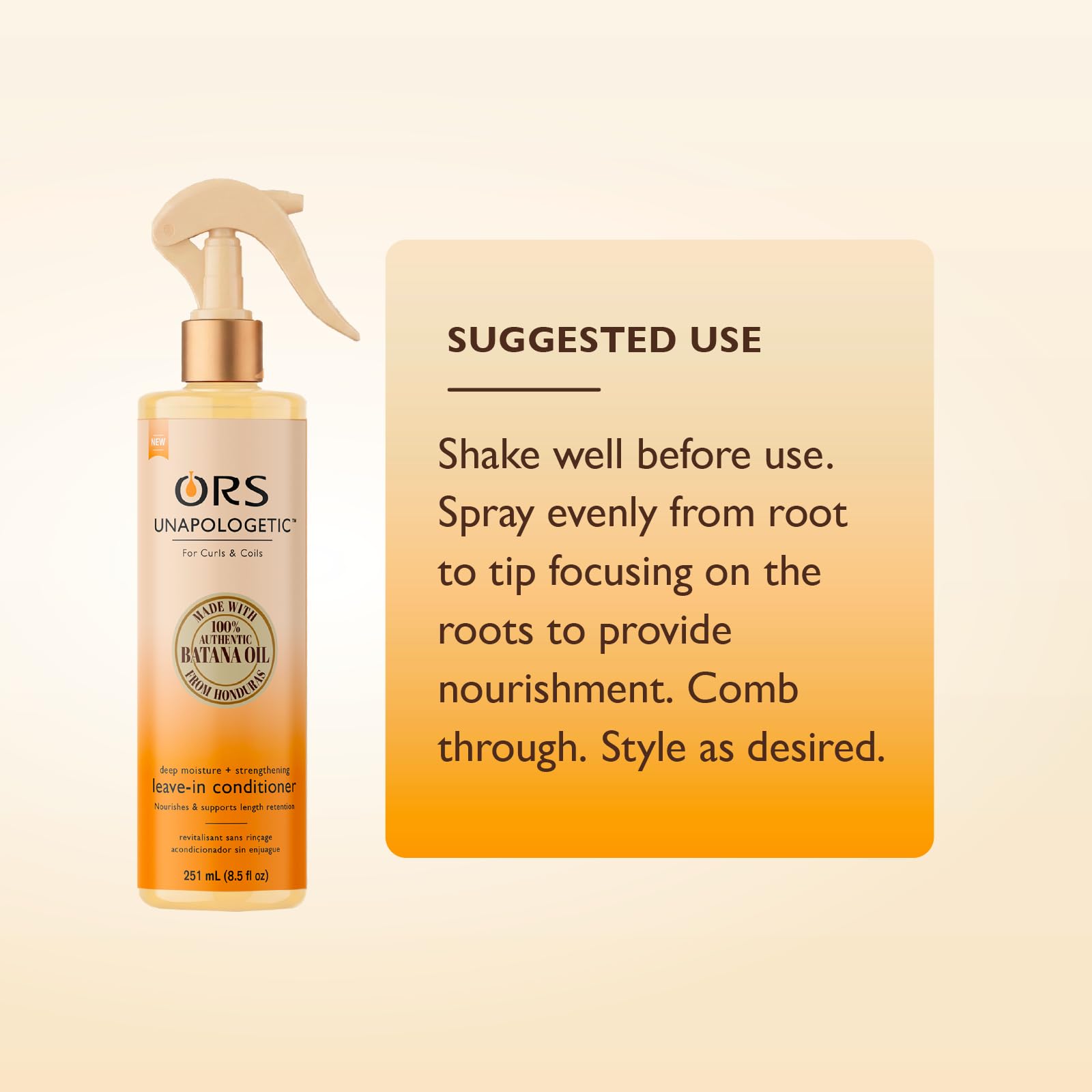 ORS bottle on bathroom shelf in natural setting showing daily routine convenience