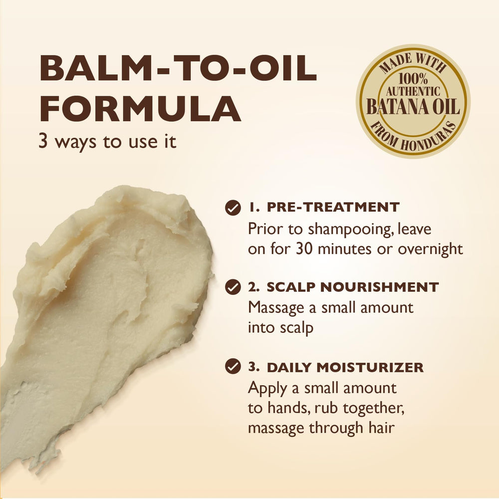 ORS open jar showing balm-to-oil texture melting, demonstrates easy warming and spread
