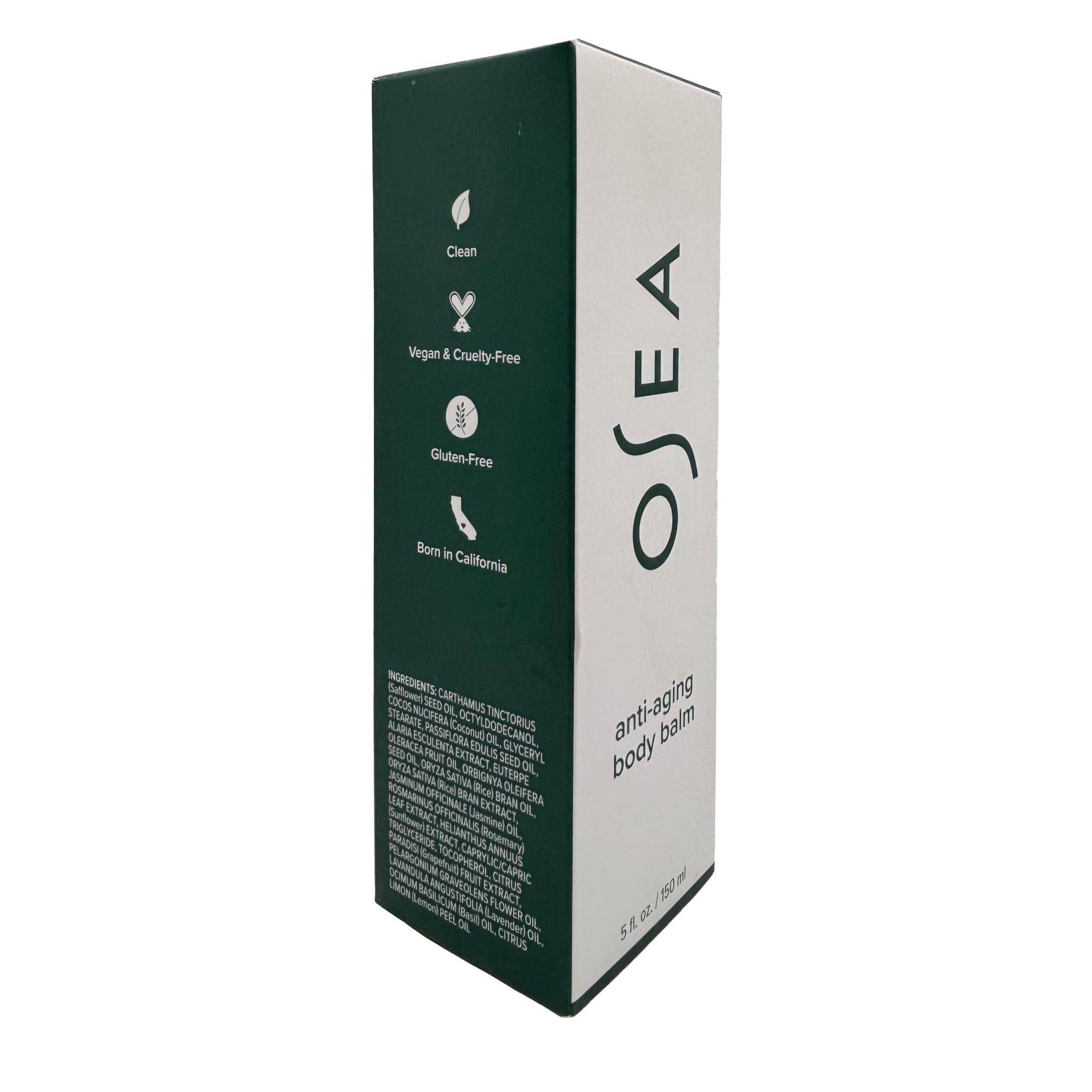 OSEA nutrient-rich oils and botanicals flatlay emphasizing moisturizing benefits