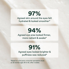 OSEA close-up of eye cream texture highlighting smooth, hydrating formula
