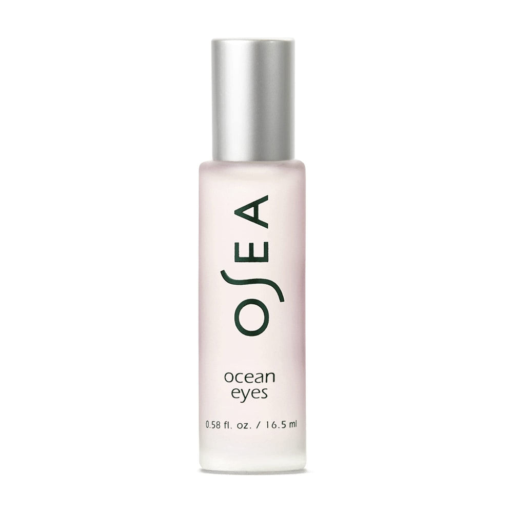OSEA Ocean Eyes front packaging showing product and cooling roller for refreshed eyes
