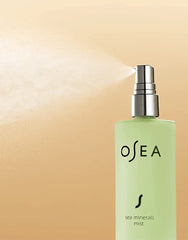 OSEA droplets on skin showing lightweight hydration benefit