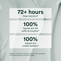 OSEA cream held in hand to show 1.6 oz scale and easy application