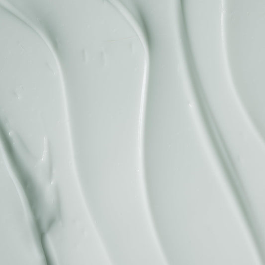 OSEA cream texture swatch emphasizing lightweight, fast-absorbing feel