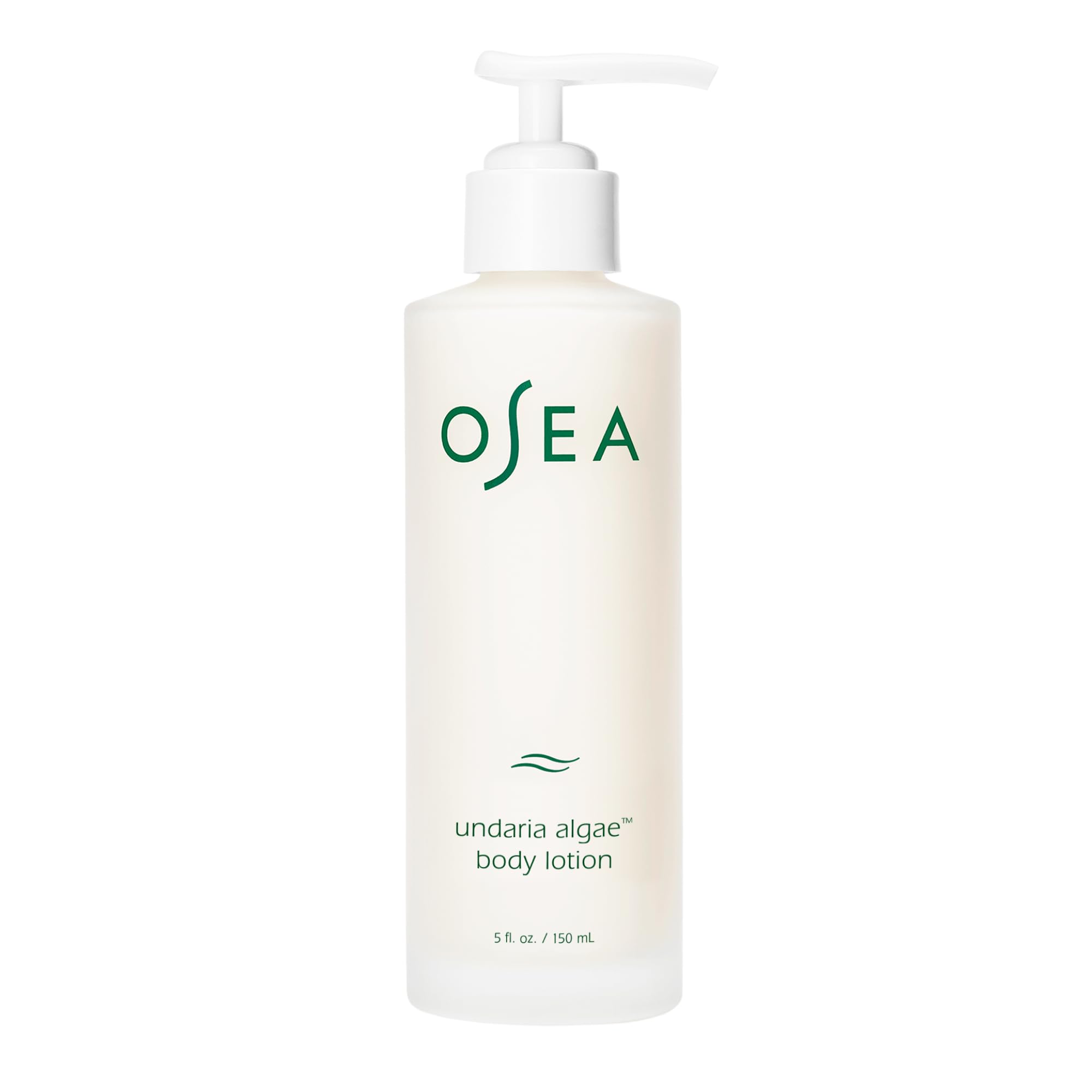 OSEA bottle front view showing clean design and size benefit
