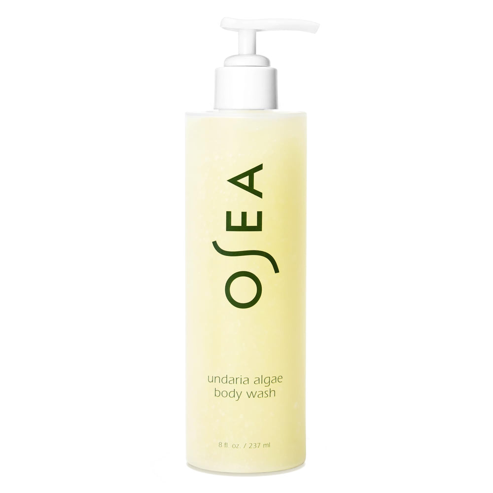 OSEA front bottle view showing clean packaging and citrus scent benefits