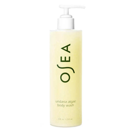 OSEA front bottle view showing clean packaging and citrus scent benefits