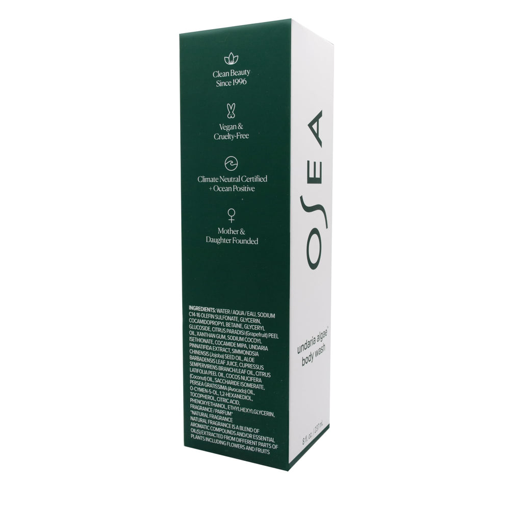 OSEA lifestyle bathroom scene showing spa-like shower experience at home