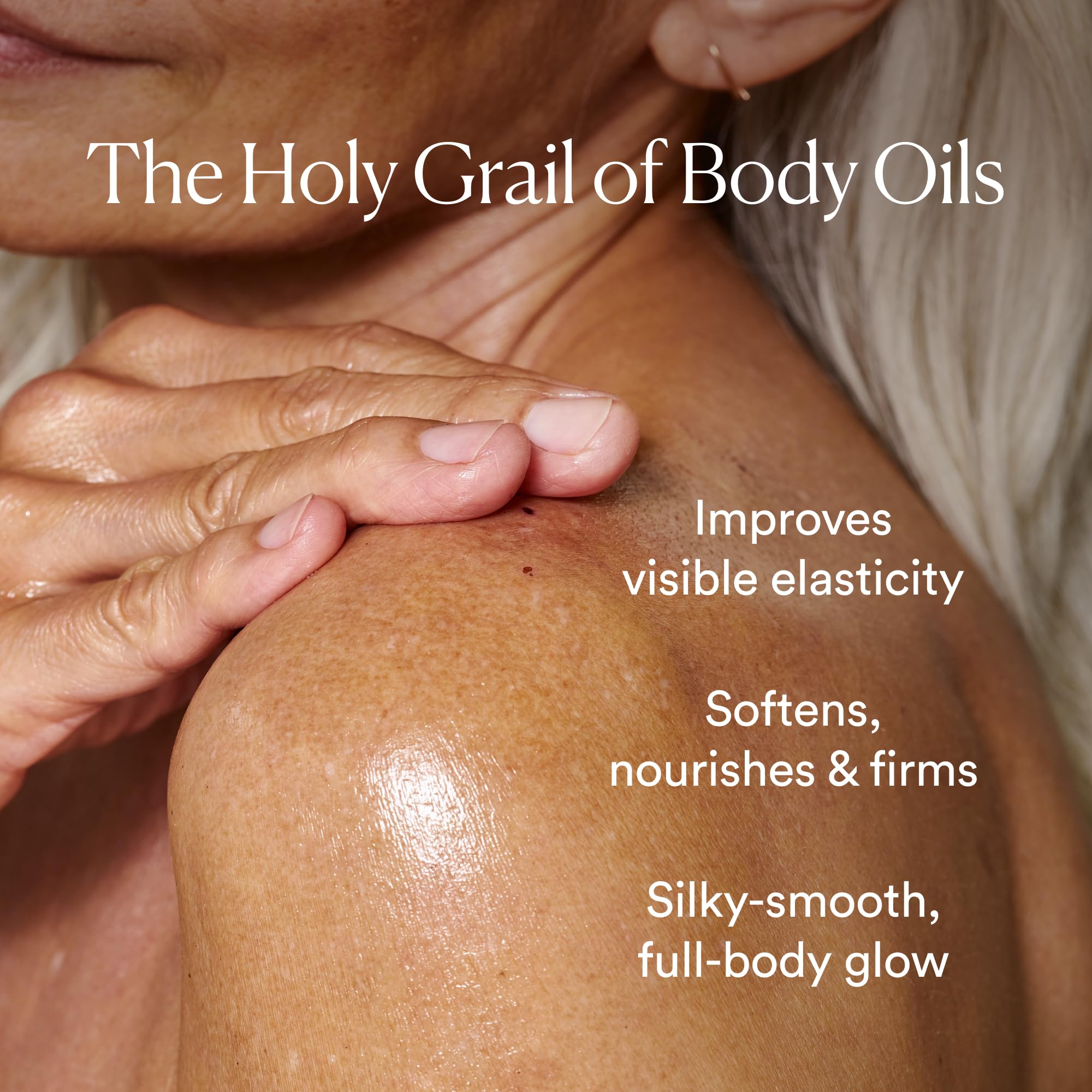 OSEA oil texture close-up highlighting silky absorption and glow