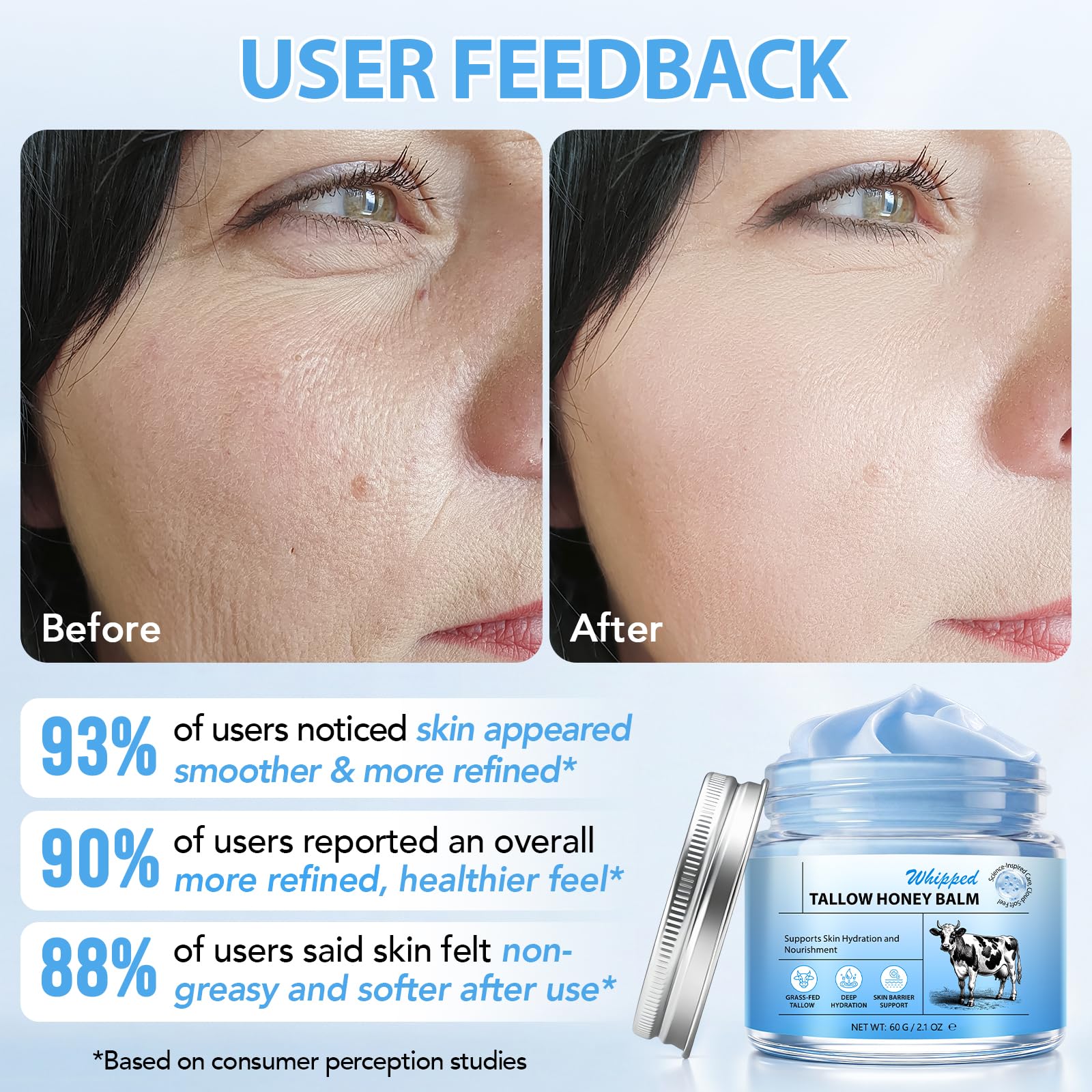 O.SECERT applied to face after cleanse showing deep hydration and smooth finish