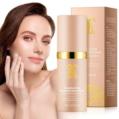 O.SECERT front packaging view shows sleek bottle and SPF benefit