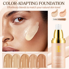 O.SECERT pump dispensing foundation for controlled, mess-free application