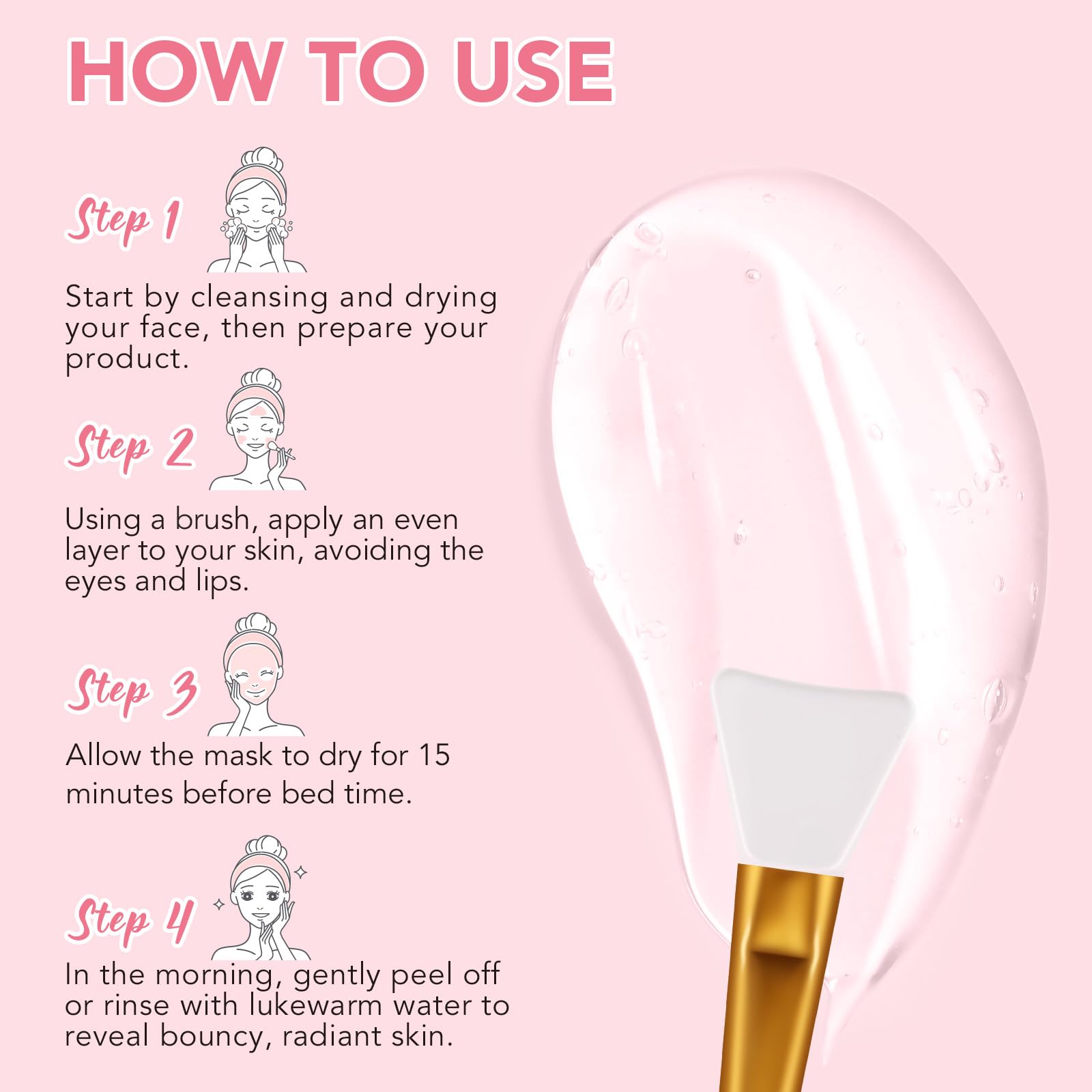 O.SECERT close-up of peel-off collagen film texture boosting absorption
