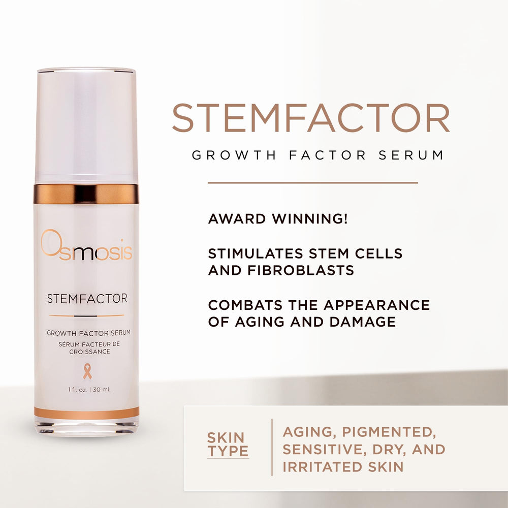 OSMOSIS dropper dispensing serum, showing precise dosage and easy application