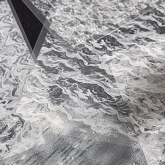 OSTTMA close-up of white sea wave detail highlighting intricate design