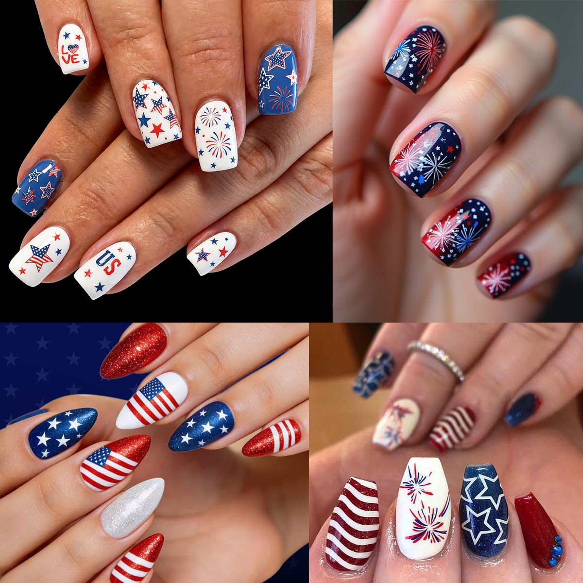 OSTTMA sheet label and mixed patterns displaying variety for DIY nail designs