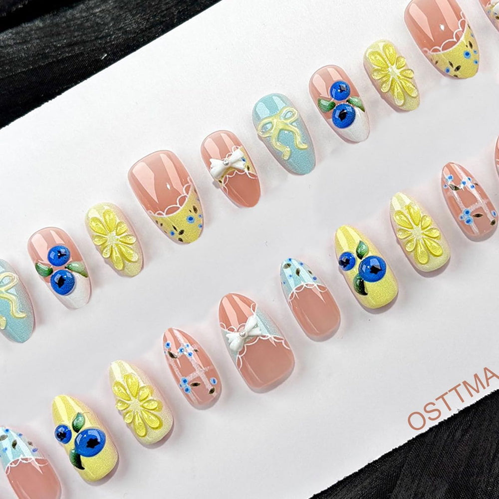 OSTTMA hand scale comparison showing nail sizes for proper fit and easy selection
