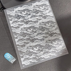 OSTTMA sheets laid out to show size and the 3x4 inch scale benefit