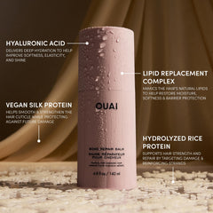 OUAI product staged in bathroom lifestyle for effortless salon-like routine