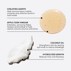 OUAI Detox Shampoo and Medium Conditioner side-by-side for routine simplicity