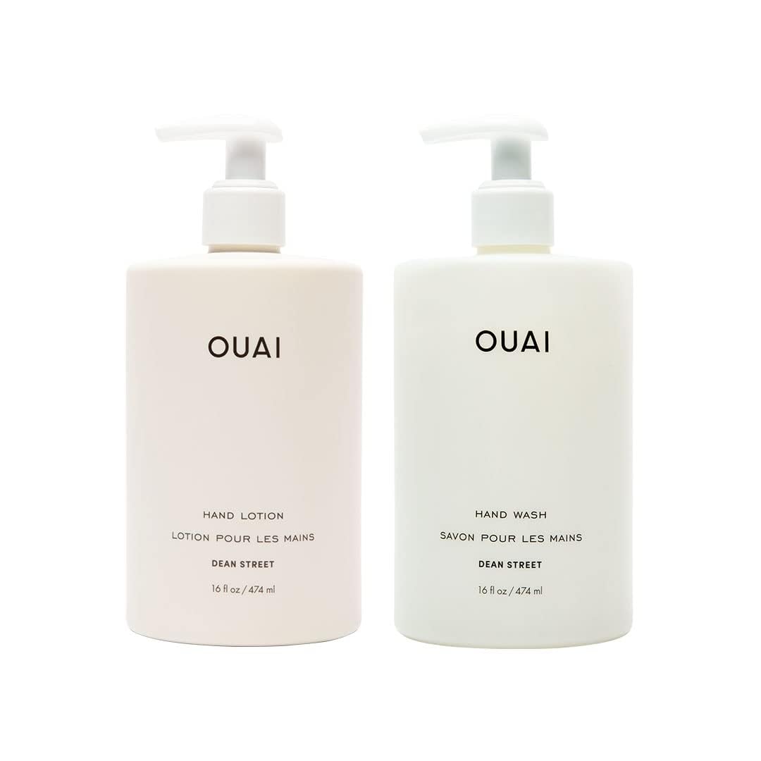 OUAI front packaging showing Dean Street set and elegant styling benefit