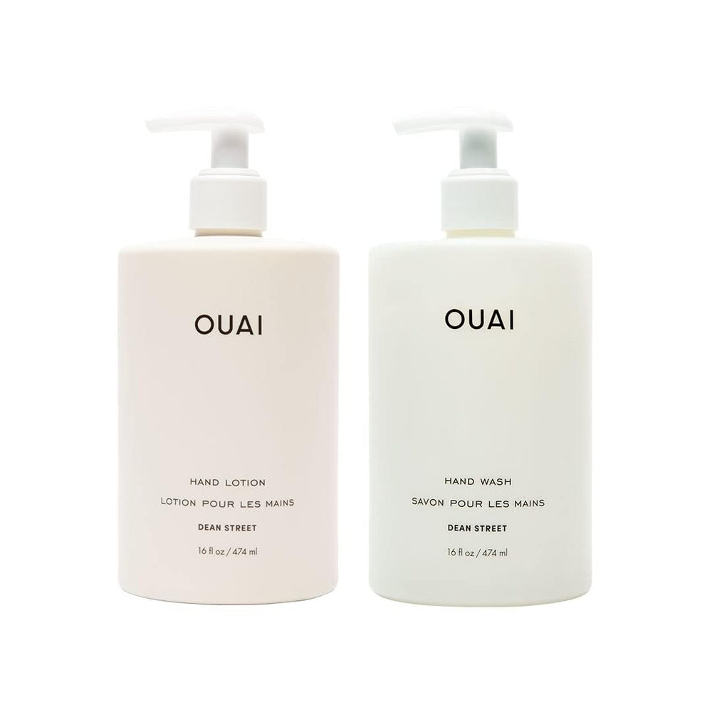 OUAI front packaging showing Dean Street set and elegant styling benefit