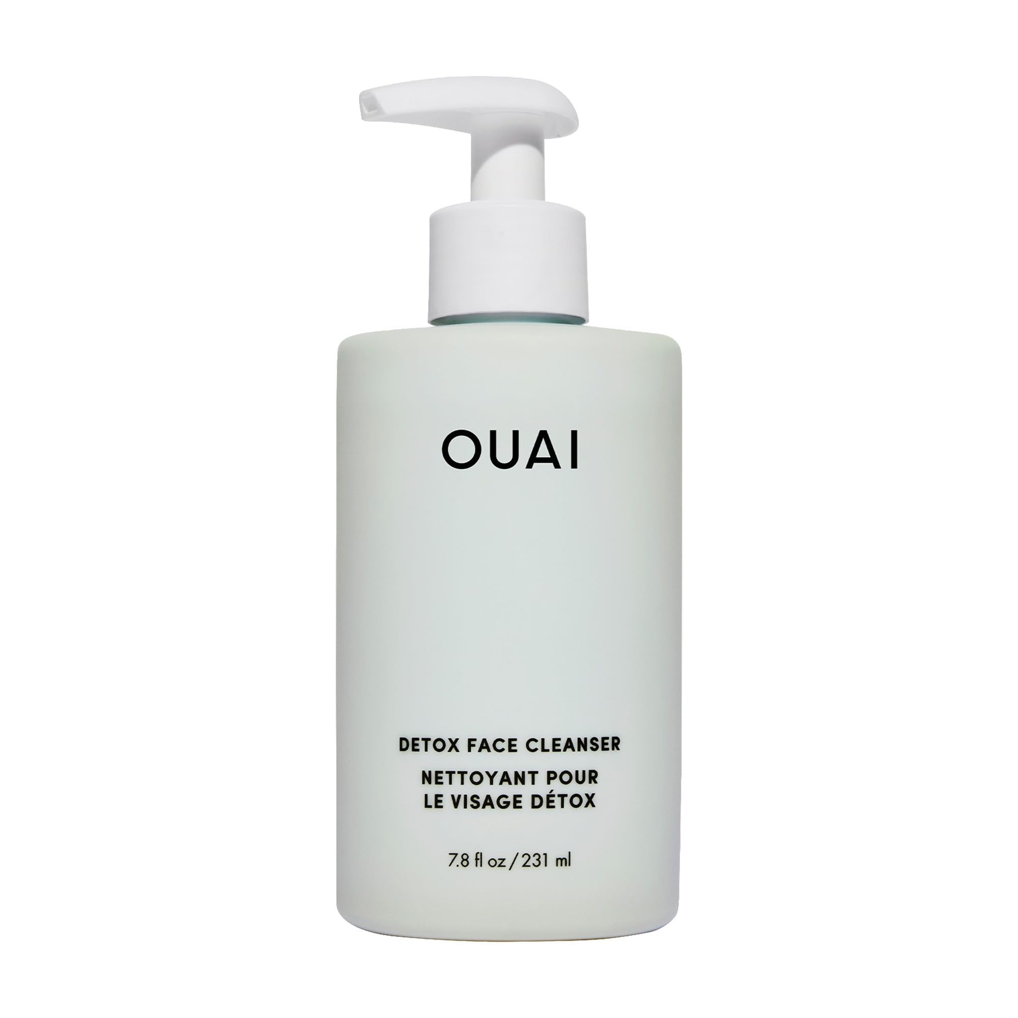 OUAI front bottle showing clean label and size, highlighting easy use
