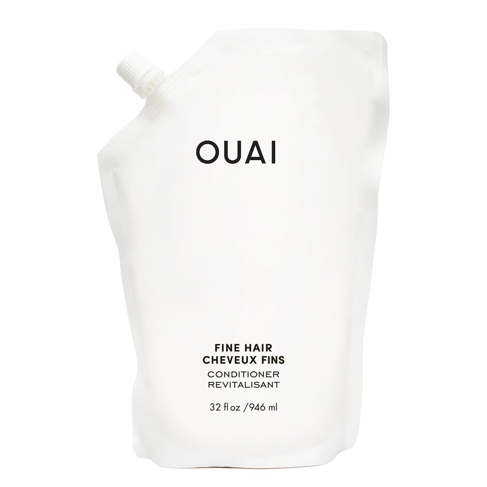 OUAI front view of 32 oz refill bottle showing clean packaging and value
