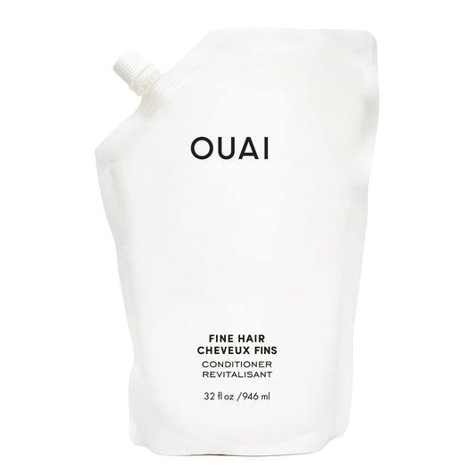 OUAI front view of 32 oz refill bottle showing clean packaging and value