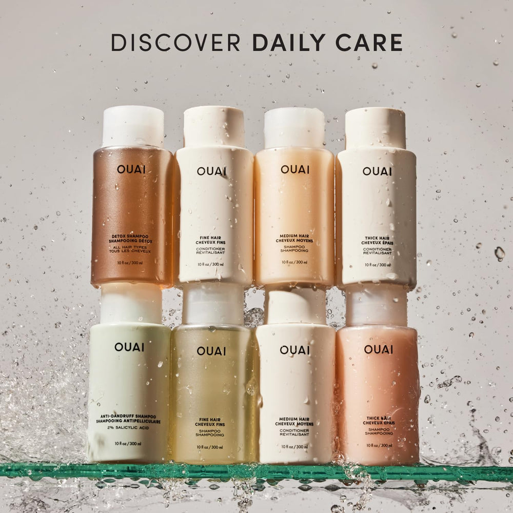 OUAI packaging with Mercer Street scent card, evoking fresh fragrance