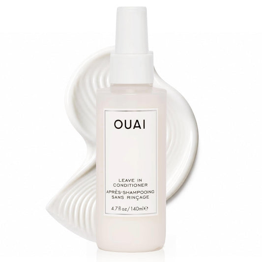 OUAI front bottle shot showing cleaner packaging and easy use benefit