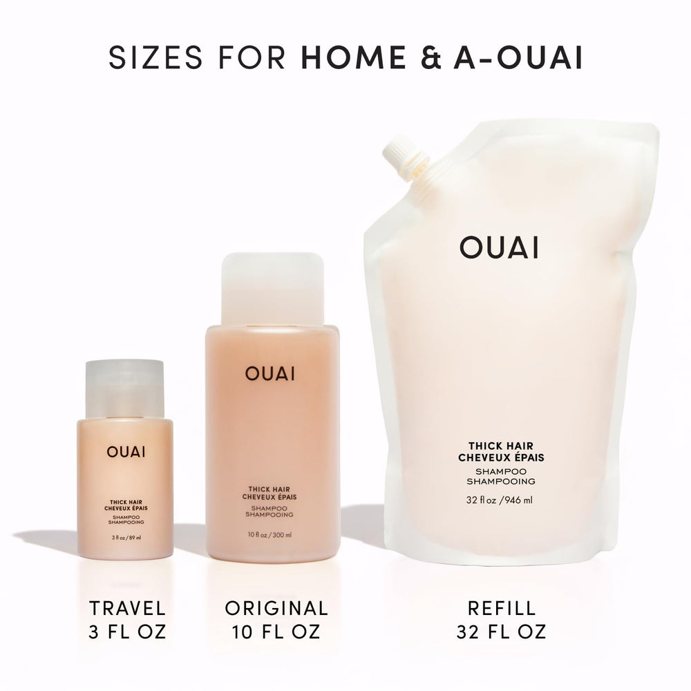OUAI shampoo with lemons and jasmine representing clean Mercer Street scent