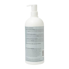 Ouidad back label highlighting ingredients and usage benefits