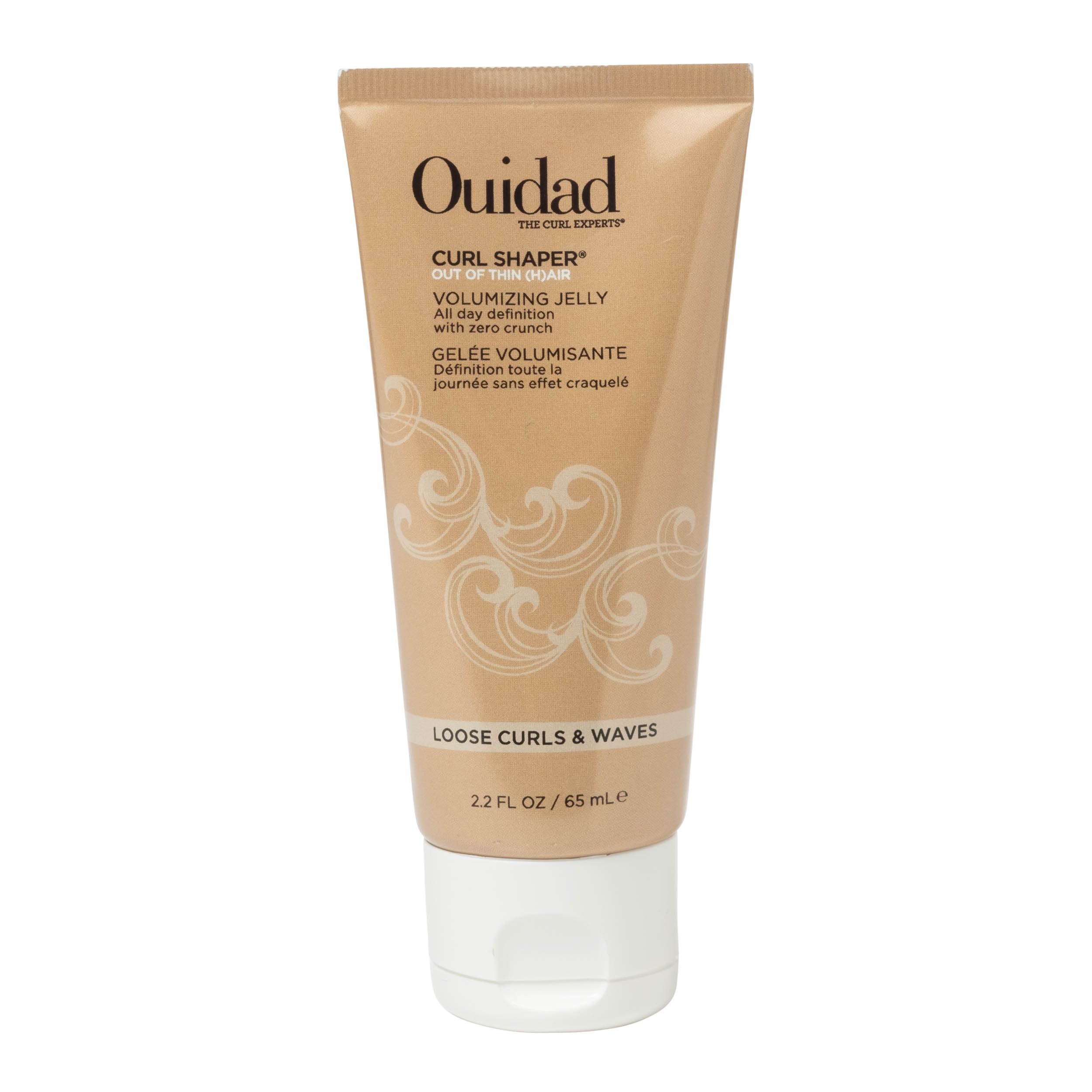 Ouidad front packaging showing label and 2.2 oz size for travel-friendly styling