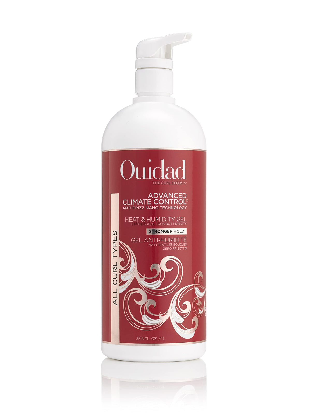 Ouidad front packaging travel size shows product and travel-ready benefit