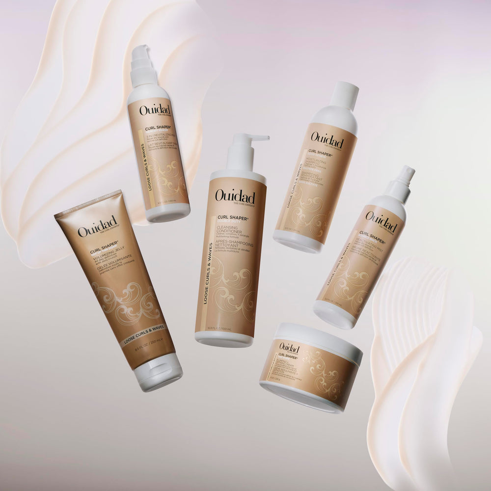 Ouidad back packaging details with directions and ingredient benefits