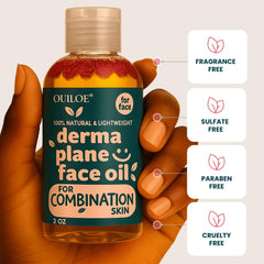 bathroom counter with Ouiloe oil illustrating everyday routine ease
