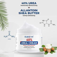 Ingredient close-up of jojoba and vitamin E showcasing OUKEYA nourishing and conditioning effect