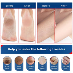 Hand demonstrating OUKEYA quick absorption to show non-greasy comfortable finish benefit
