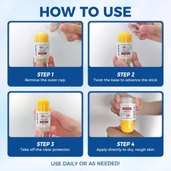 OUKEYA label close-up highlighting urea and salicylic acid ingredients