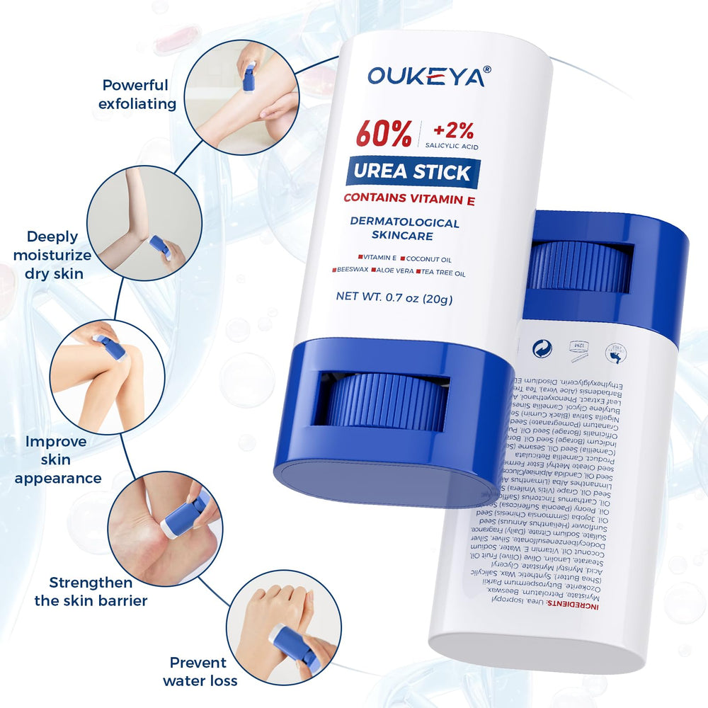 OUKEYA twist mechanism detail revealing easy, mess-free application advantage