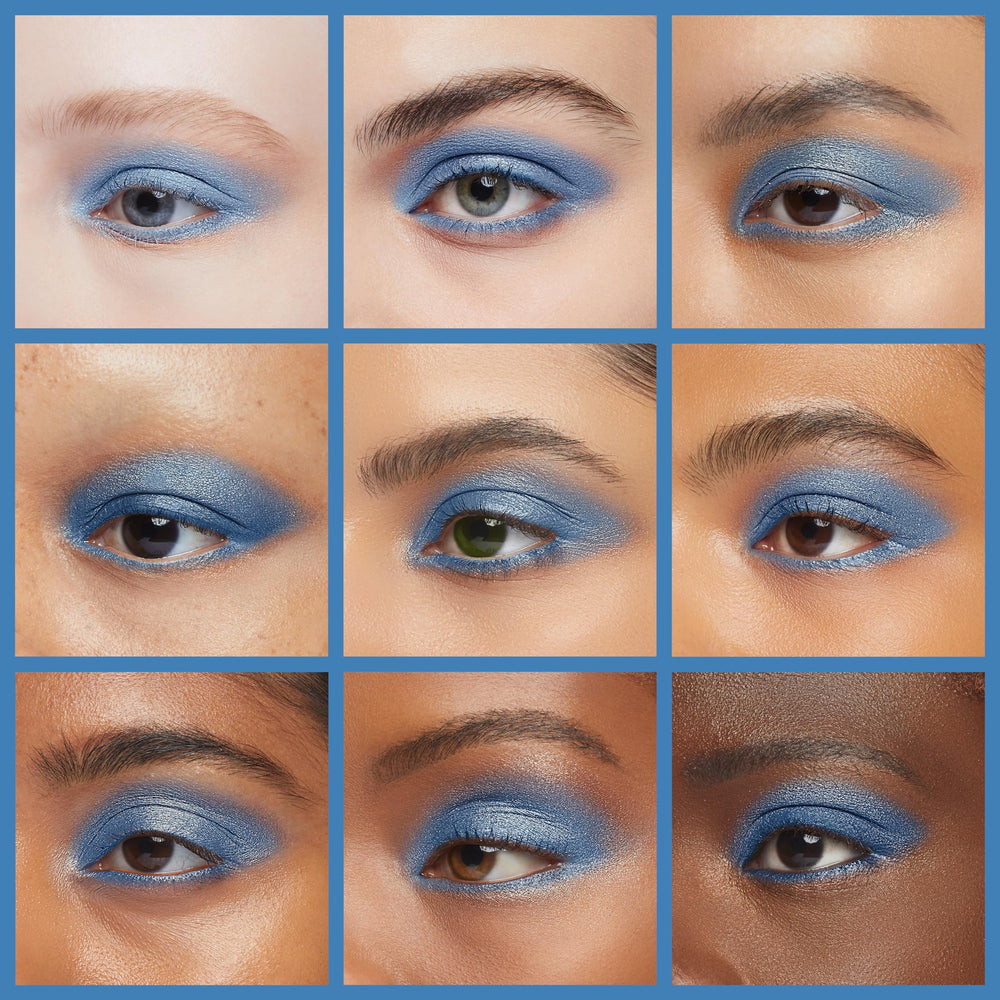 Oulac application with fingertip demonstrating easy, no-brush blending advantage