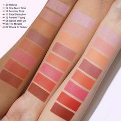Oulac product label and shade name 11 Fatal Seduction highlighting vegan claim