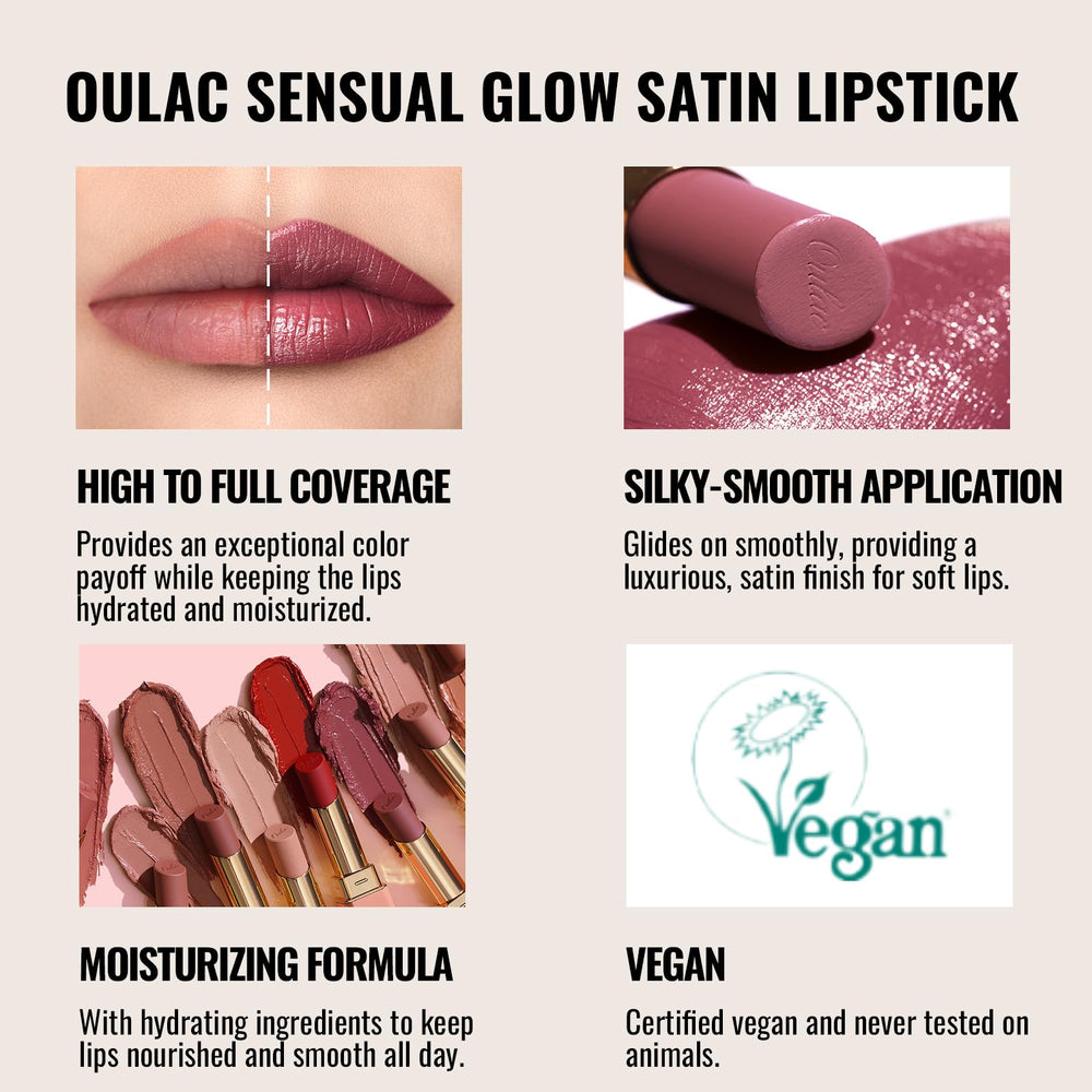 Oulac cap removed with product tip visible for precise application benefit