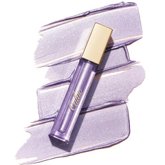 Oulac close-up of metallic texture revealing ultra-fine shimmer particles