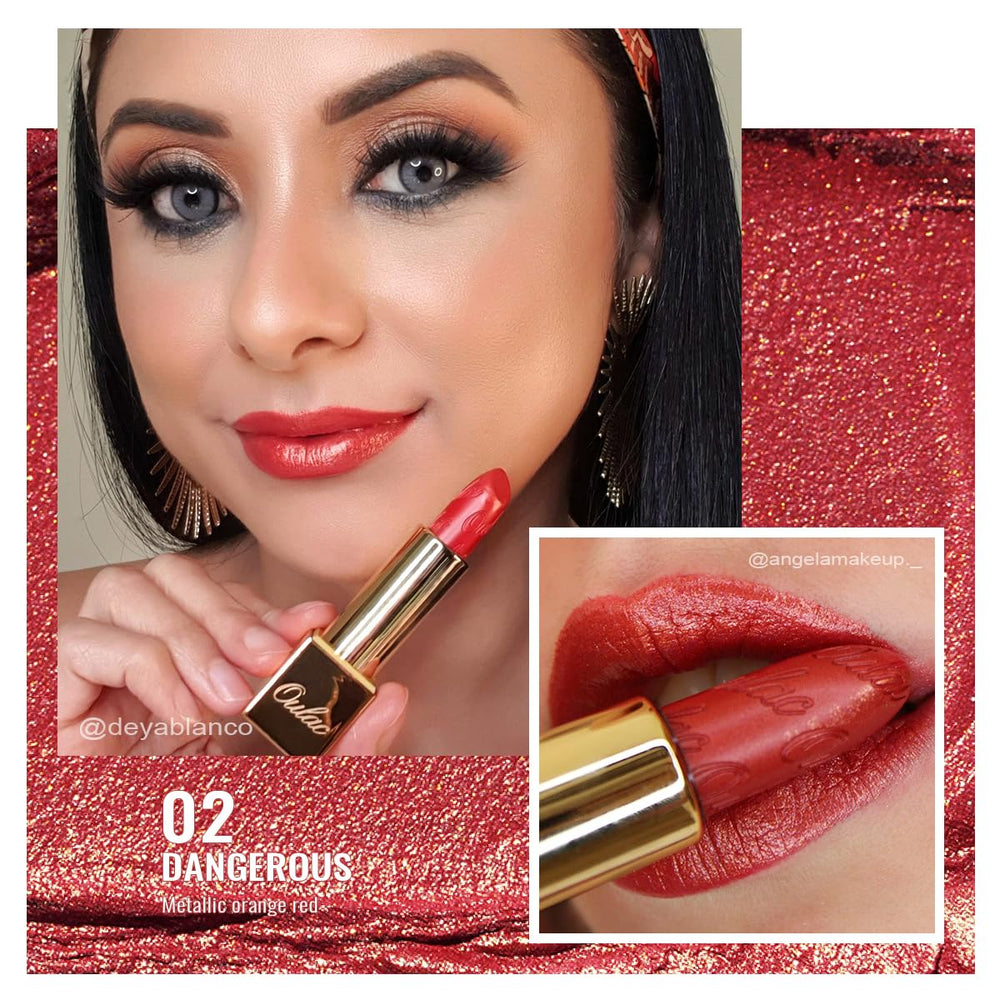 Oulac Dangerous(02) close-up of creamy texture highlighting smooth, hydrating formula