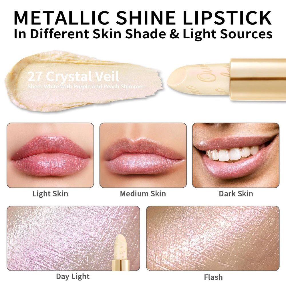 Oulac mirror detail on tube for precise touch-ups and travel convenience