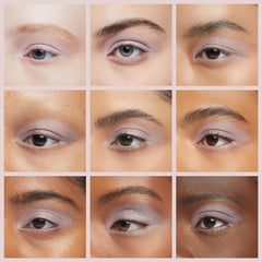 Oulac highlighting cheekbone to add luminous glow and subtle radiance