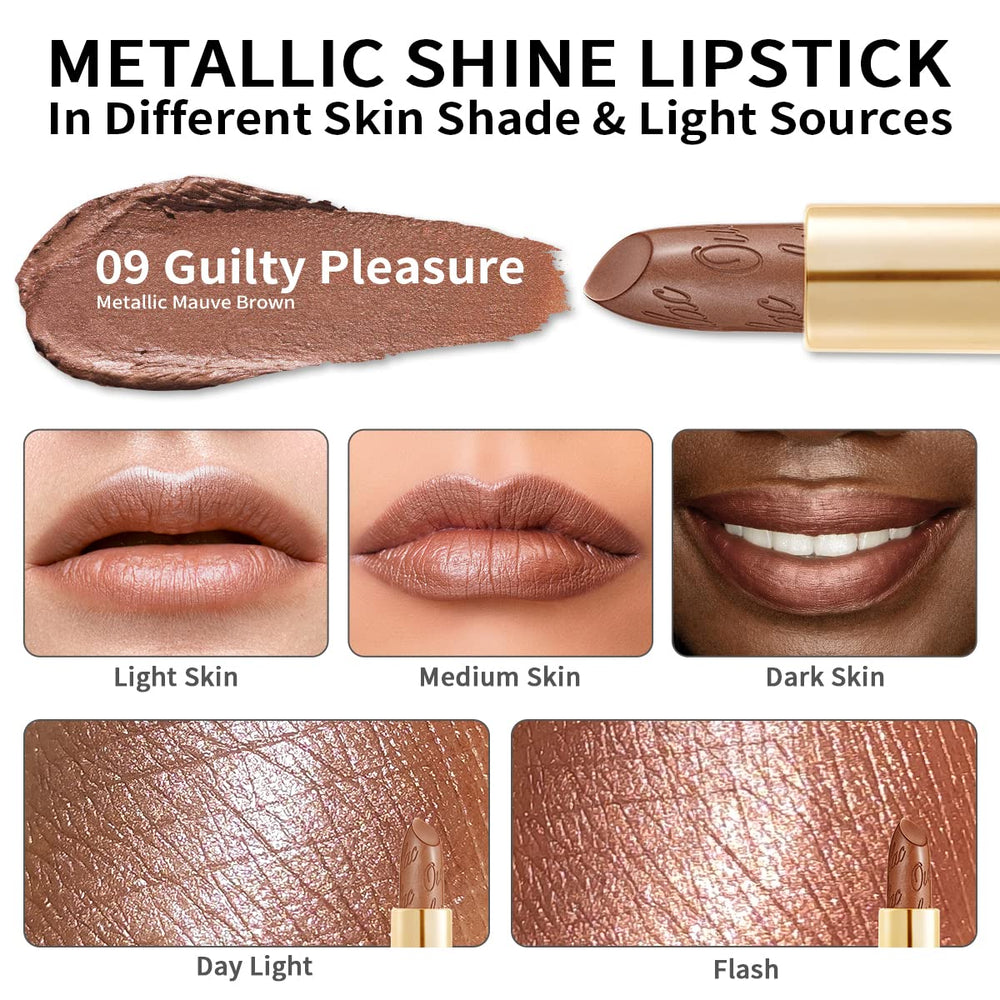 Oulac lipstick presented in a gift box ideal for holiday gifting benefit